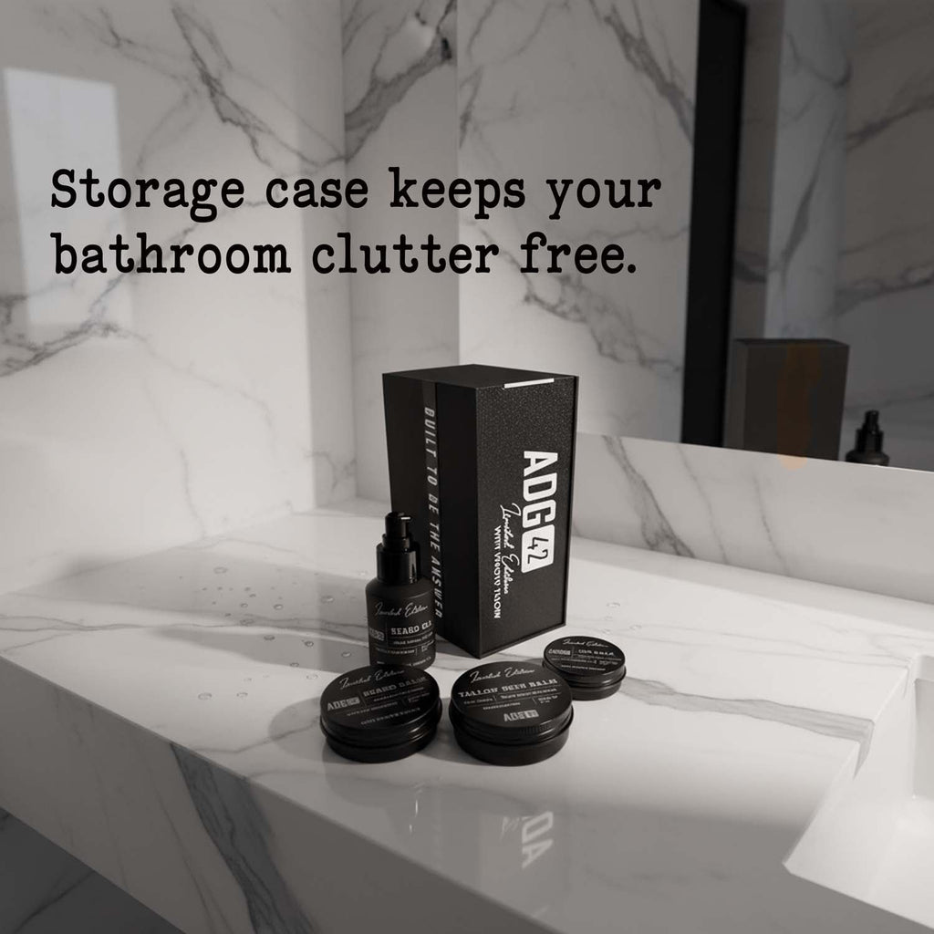 Mens Beard and Body Gift Box