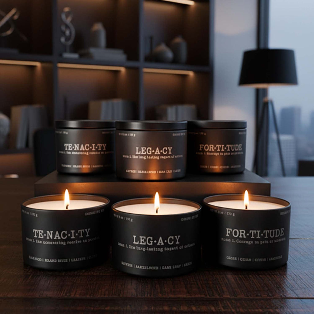 Motivational Candles | Laser Engraved | All Natural