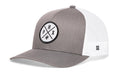 Phoenix Trucker Hat  |  Gray-White PHX X Snapback