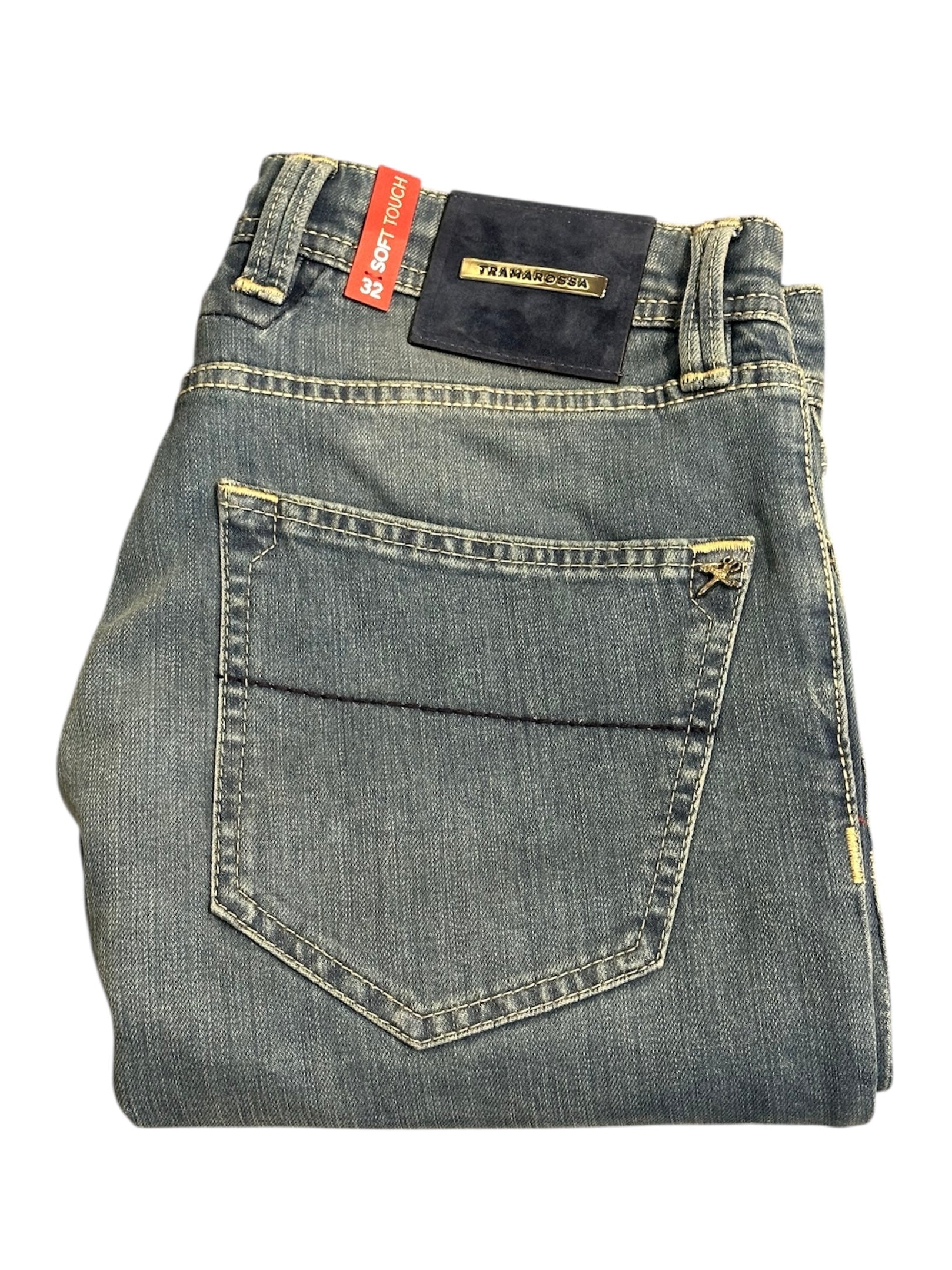 Tramarossa Leonardo Solid Cotton Jeans