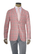 Sartorio Double-Windowpane Virgin Wool-Silk Sport Jacket