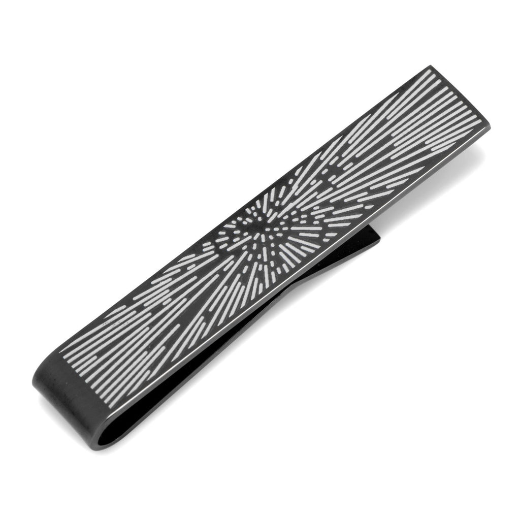 Star Wars Millennium Falcon Black Tie, X-Wing and Tie Fighter Battle Dress Socks, and Hyperspace Glow-in-the-Dark Tie Bar Gift Set