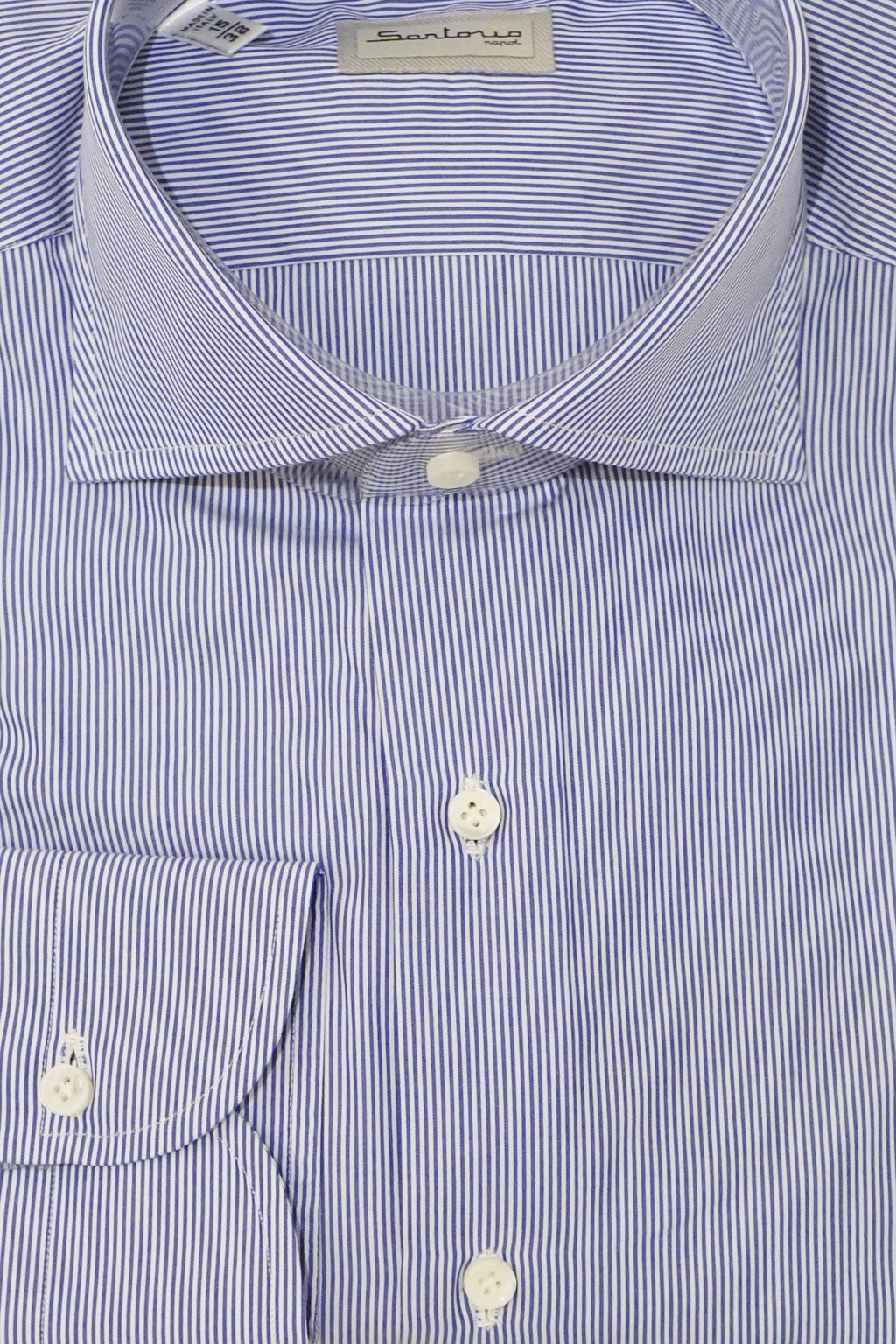 Sartorio Micro Pinstripe Cotton Dress Shirt