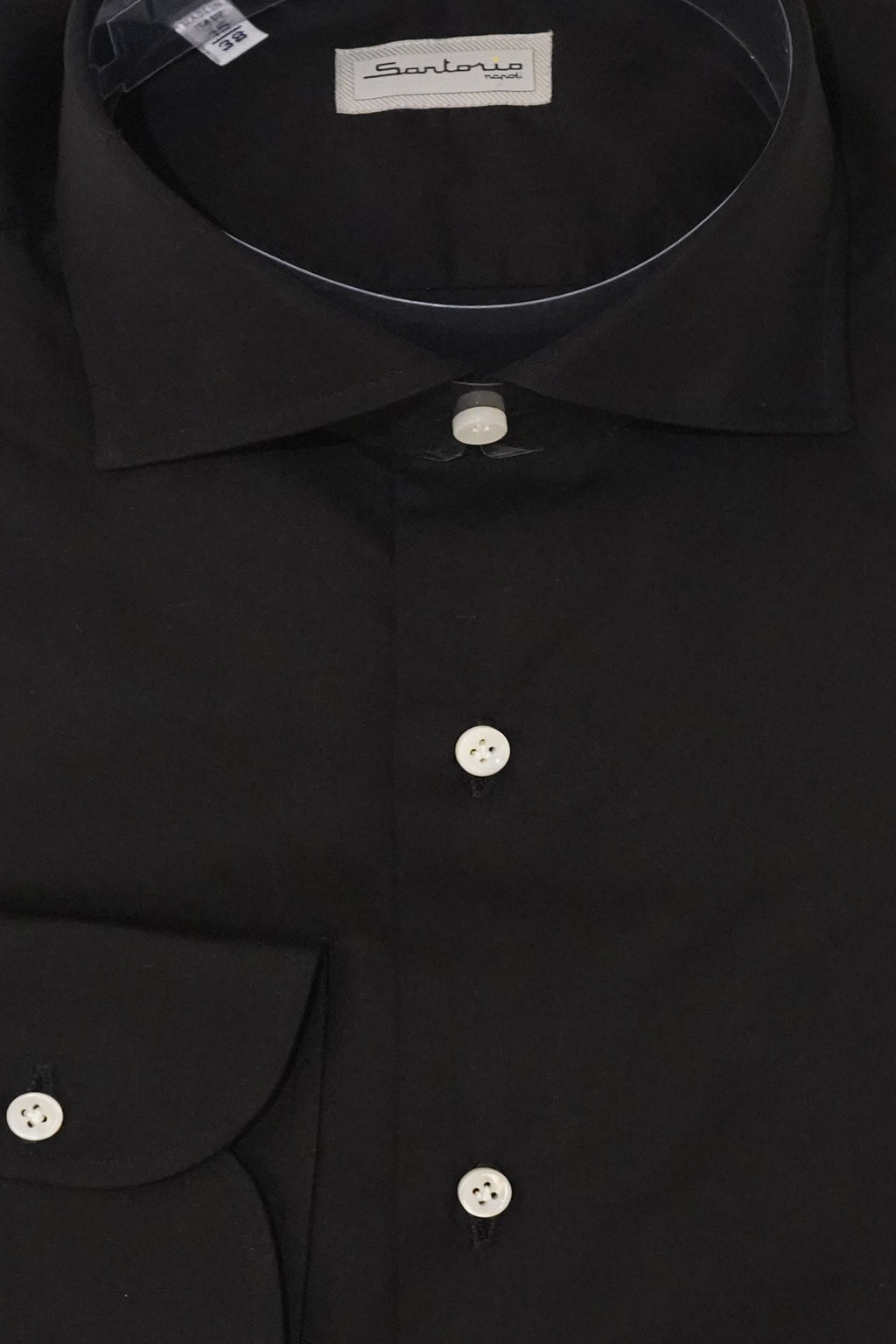 Sartorio Solid Cotton Dress Shirt