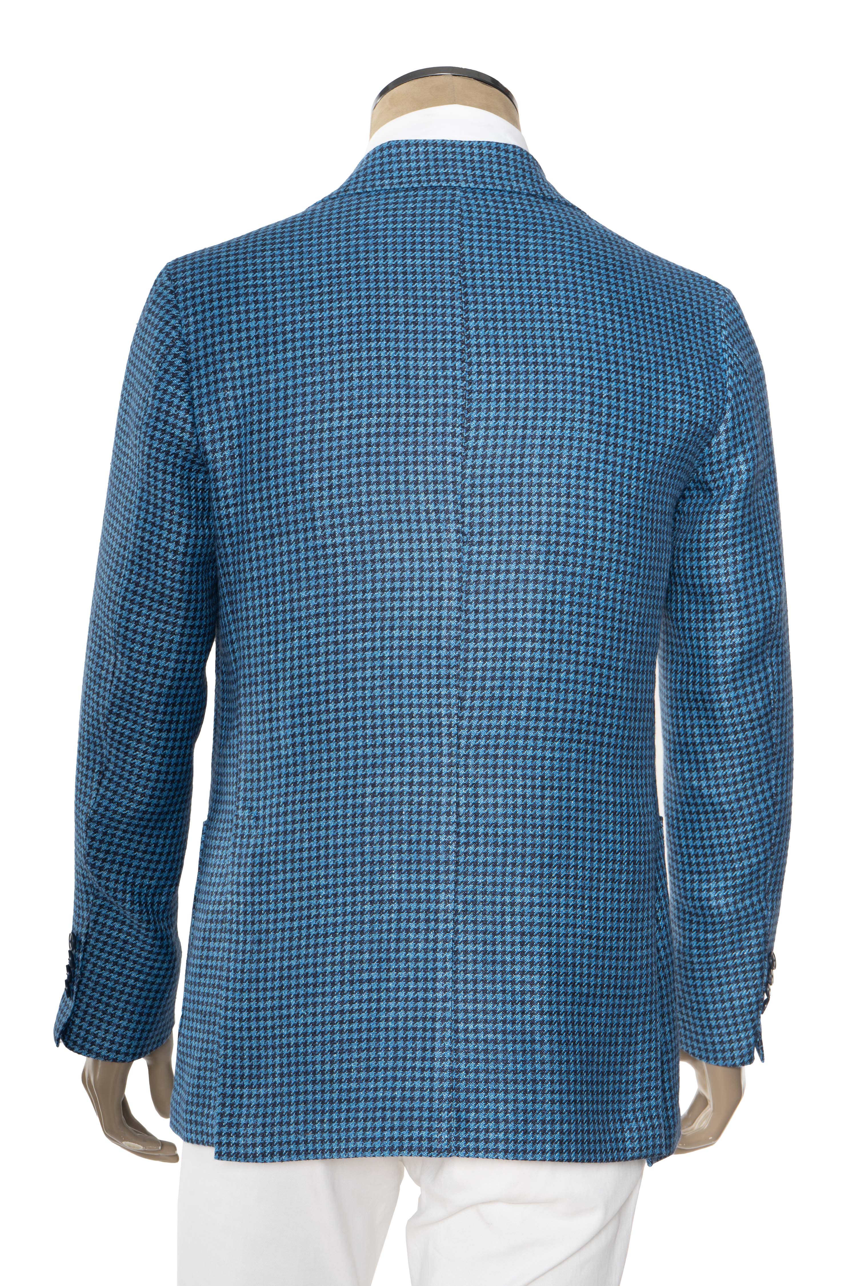Sartorio Houndstooth Wool Sport Jacket