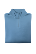 Manrico Cashmere Quarter-Zip Mock Neck Sweater