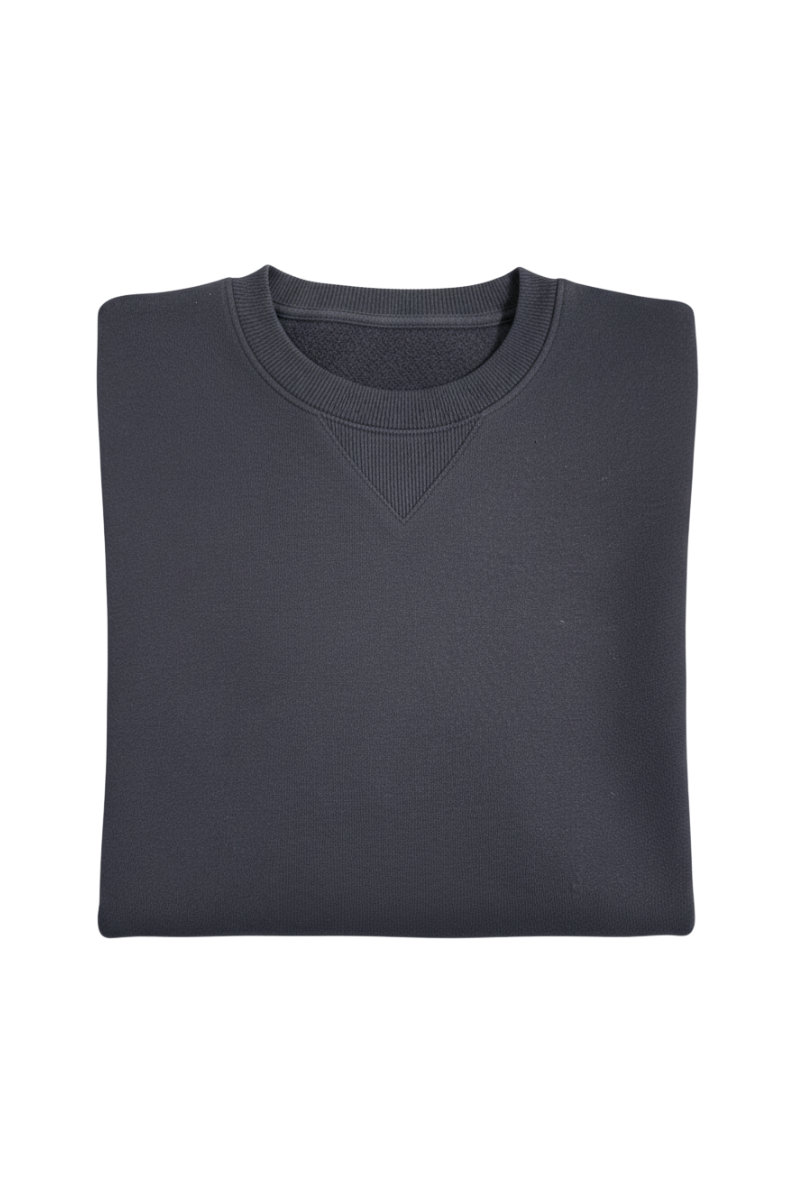 Handpicked Cotton Crewneck Pullover Sweater