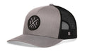 St. Louis Trucker Hat  |  Gray-Black STL X Snapback