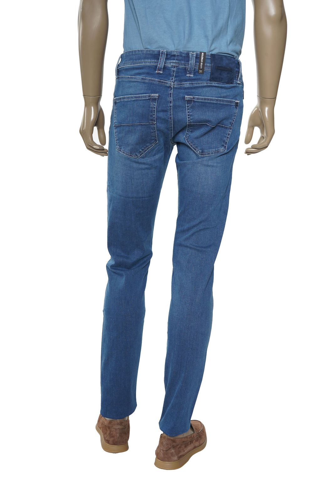 Tramarossa Michelangelo Zip Super Stretch Denim Jeans