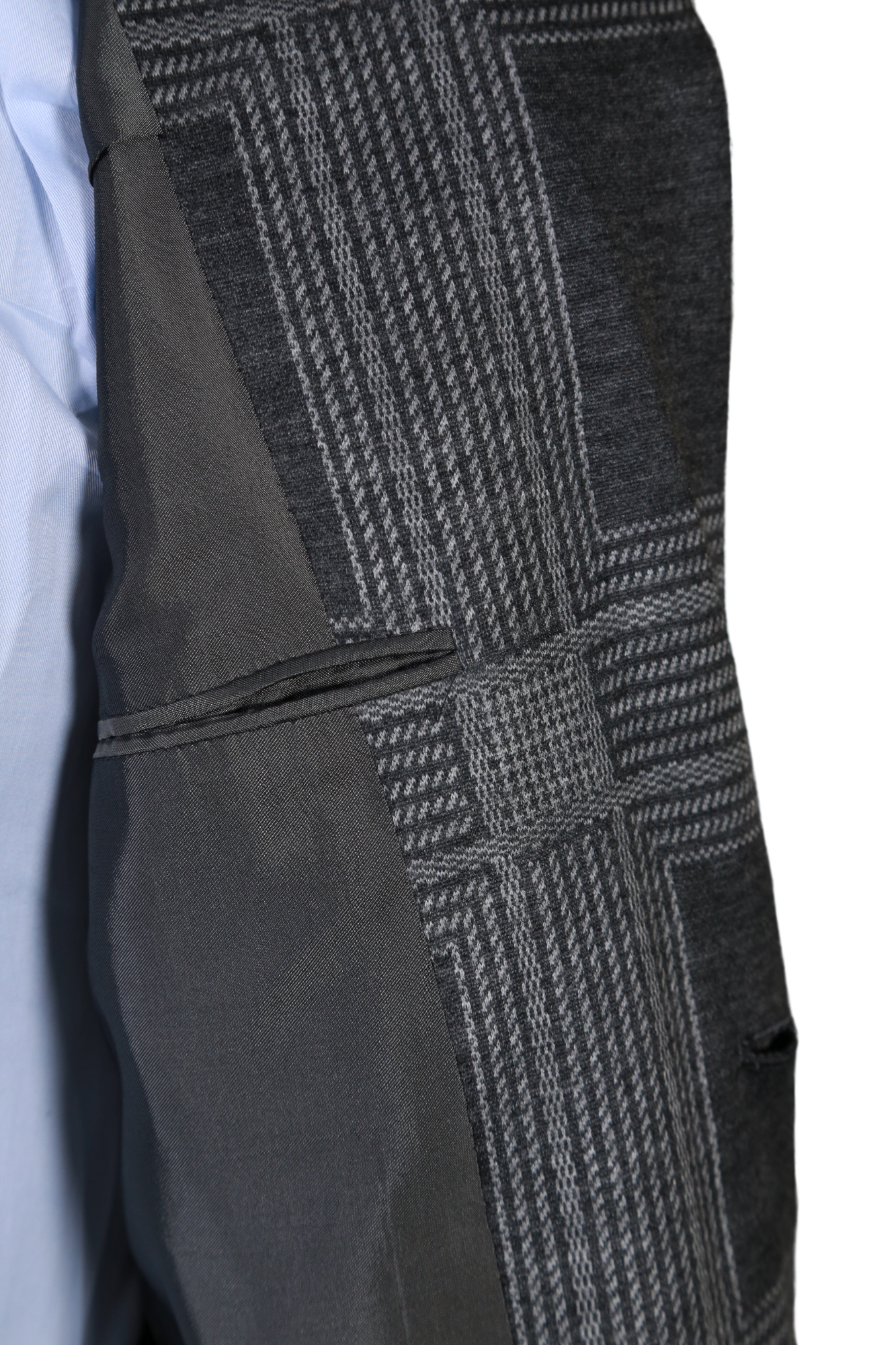 KNT by Kiton Checked Cashmere-Cotton Sport Jacket
