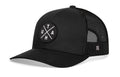 Utah Trucker Hat  |  Black UTAH X Snapback