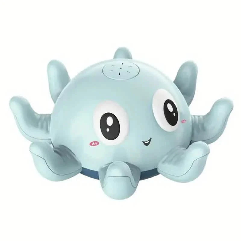 Automatic Induction Water Spray Small Octopus with Light Music Play
