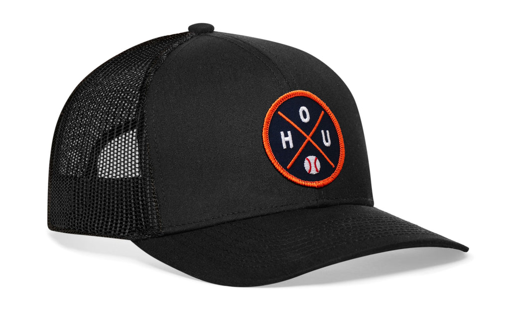 Houston Trucker Hat  |  HOU X Baseball Snapback