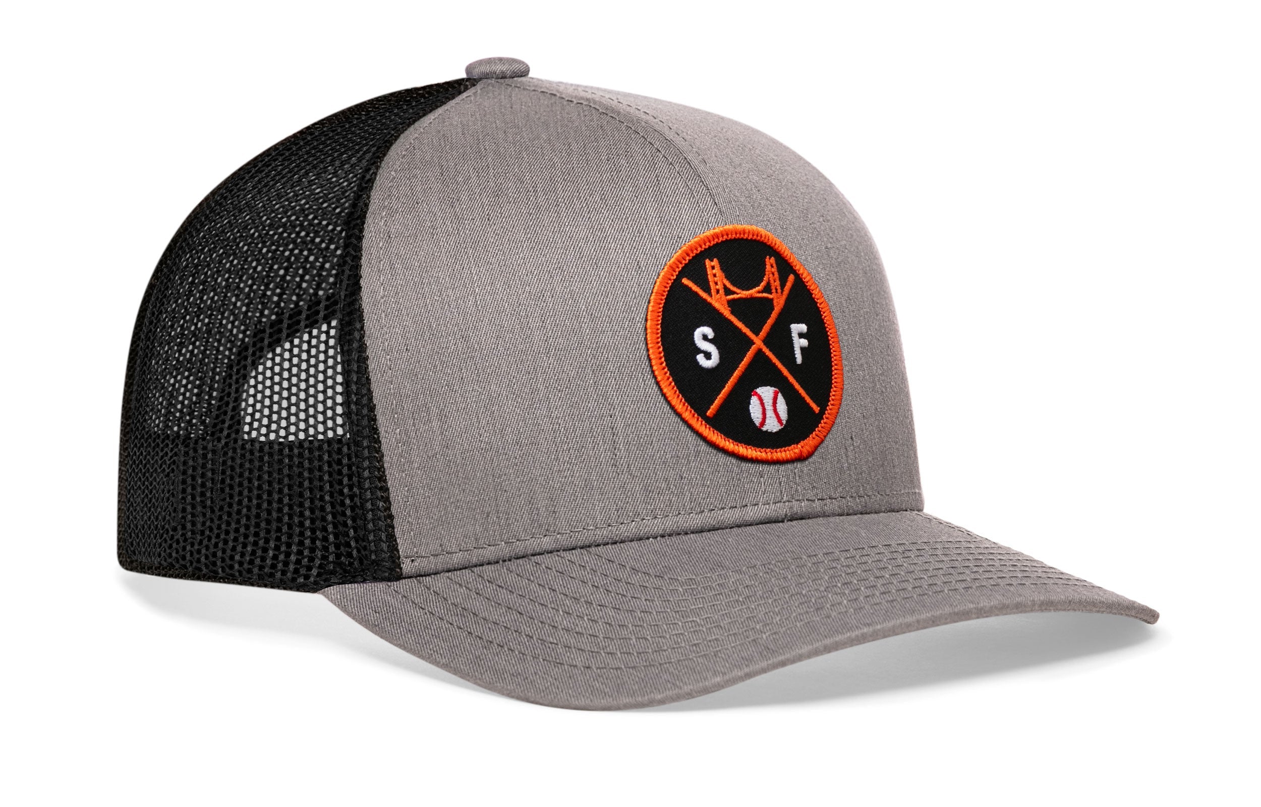 San Francisco Trucker Hat  |  SF X Baseball Snapback