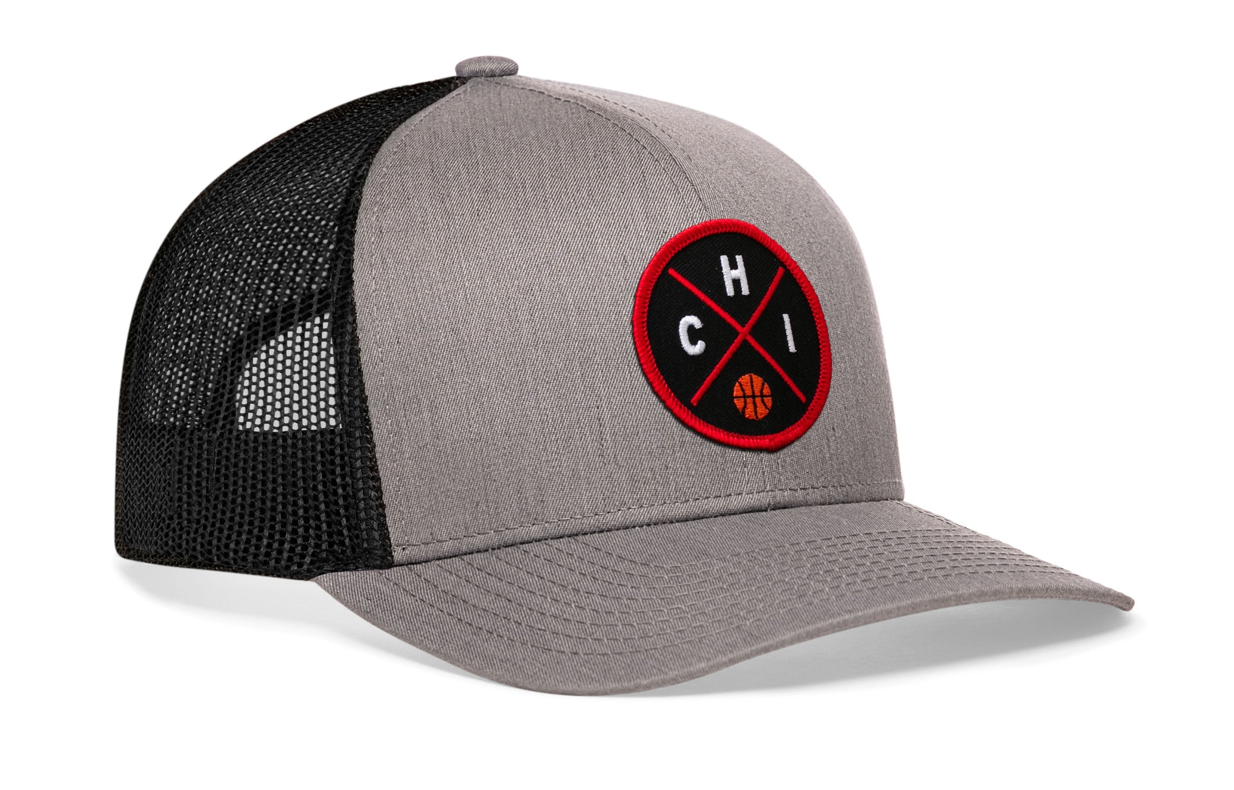 Chicago Trucker Hat  |  CHI X Basketball Snapback