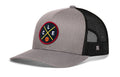 Cleveland Trucker Hat  |  CLE X Basketball Snapback