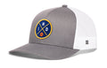 Indiana Trucker Hat  |  IND X Basketball Snapback