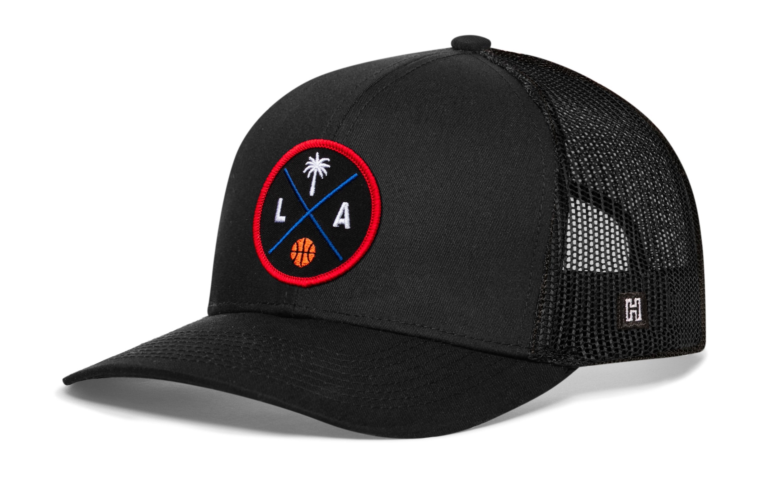 Los Angeles Trucker Hat  |  LA X Basketball Snapback