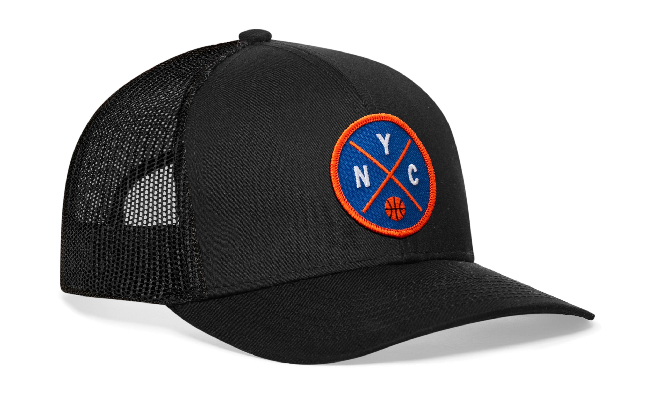 New York Trucker Hat   |  NYC X Basketball Snapback