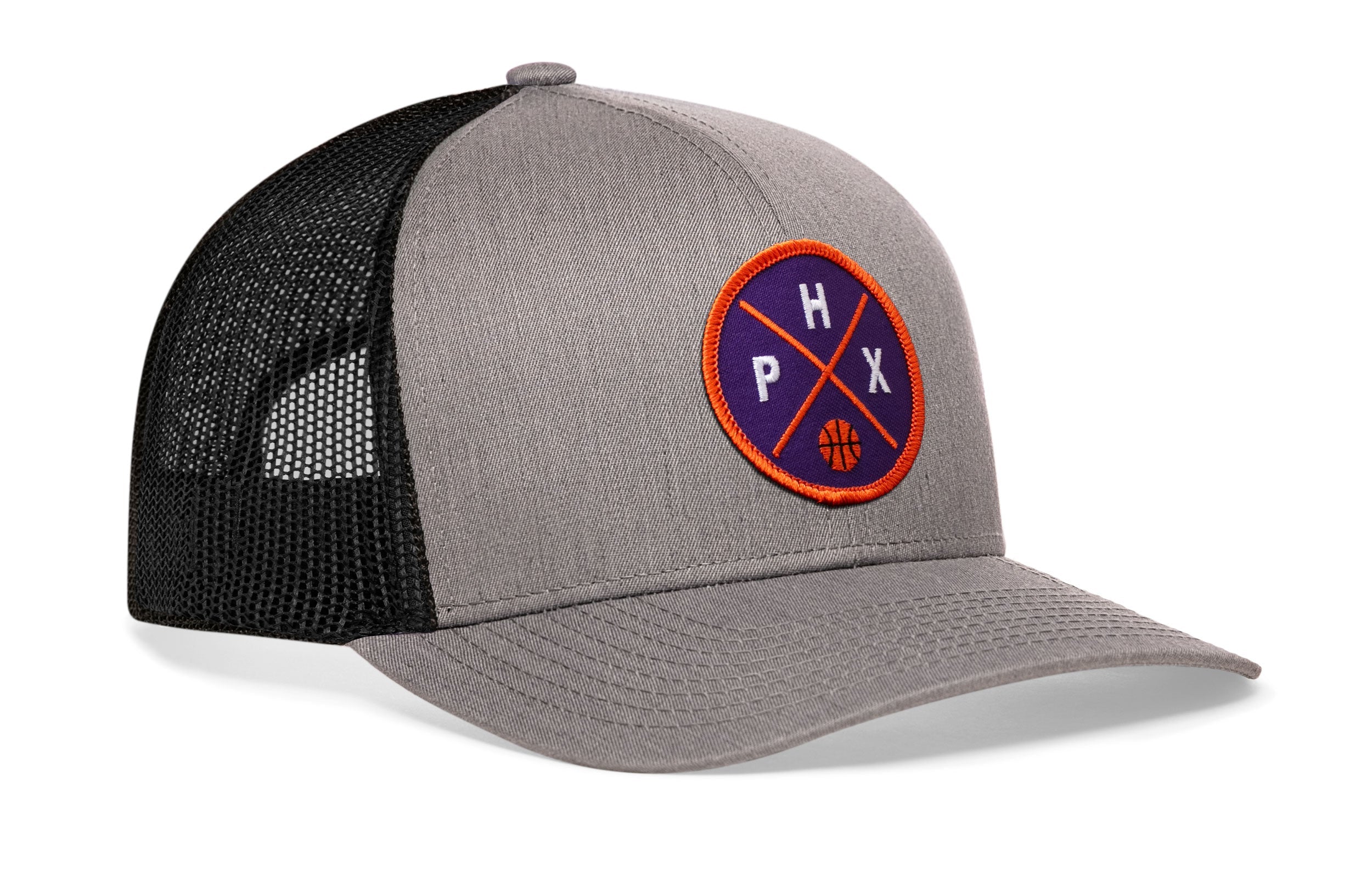 Phoenix Trucker Hat  |  PHX X Basketball Snapback