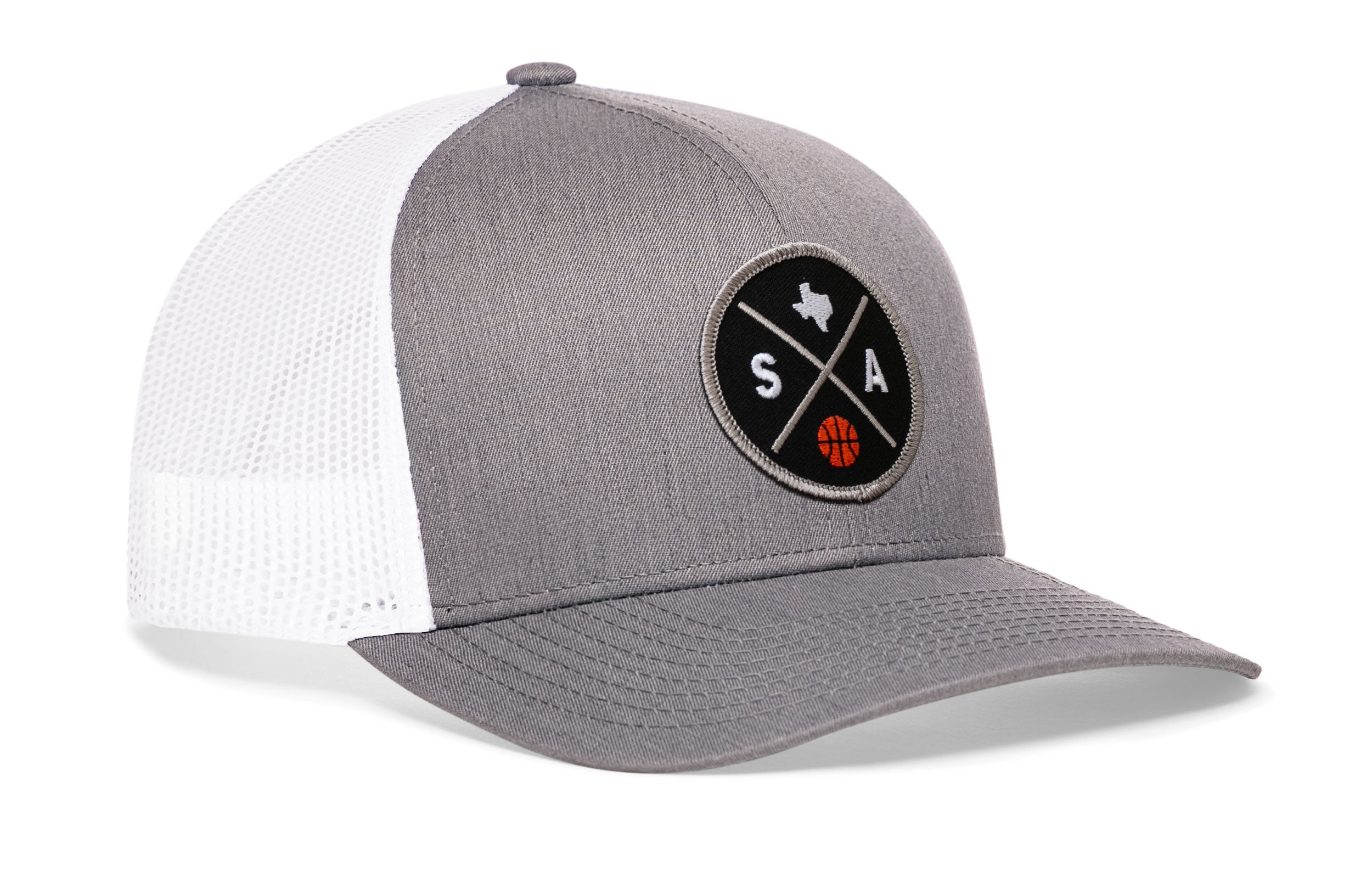 San Antonio Trucker Hat  |  SA X Basketball Snapback