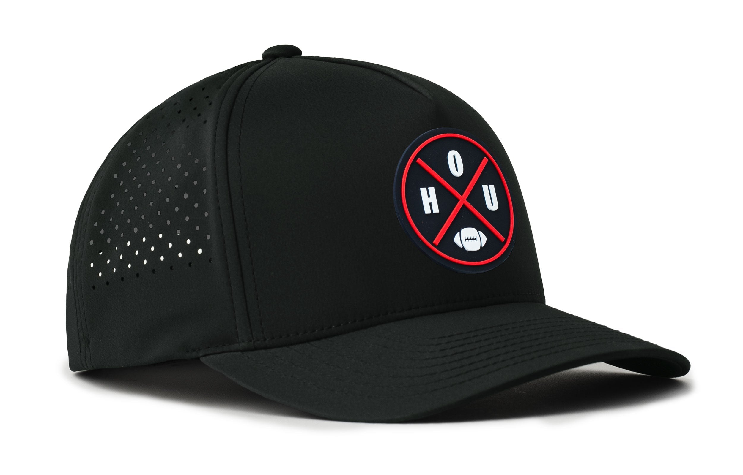 Houston Football Performance 5-Panel Hat  |  HOU X Flexfit® Snapback