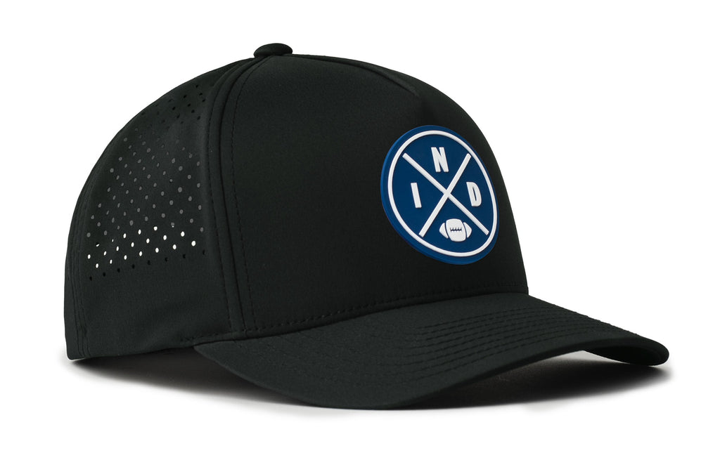 Indianapolis Football Performance 5-Panel Hat  |  IND X  Flexfit® Snapback