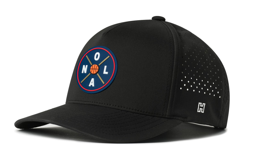 New Orleans Basketball Performance 5-Panel Hat  |  NOLA X Flexfit® Snapback