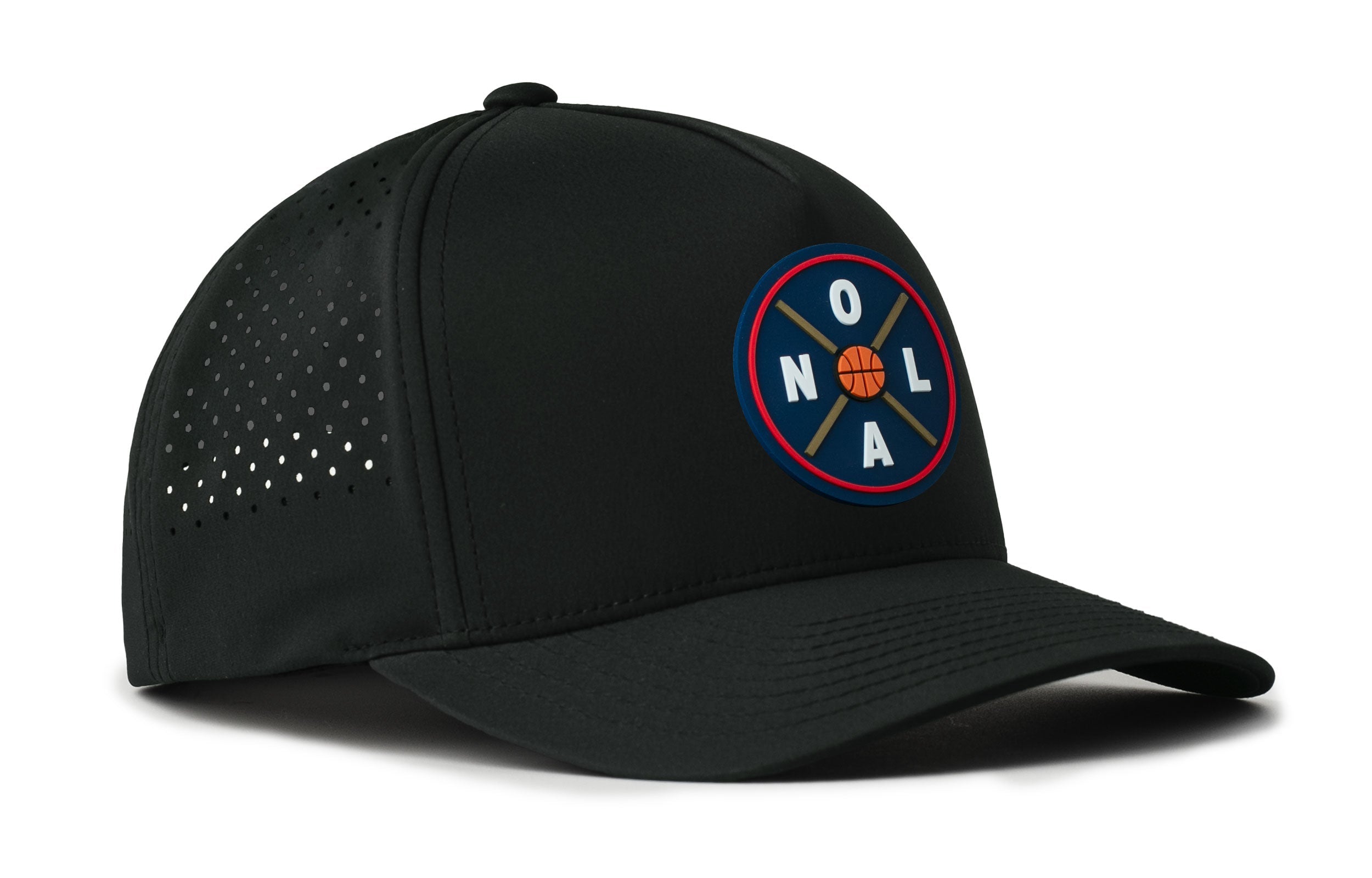 New Orleans Basketball Performance 5-Panel Hat  |  NOLA X Flexfit® Snapback