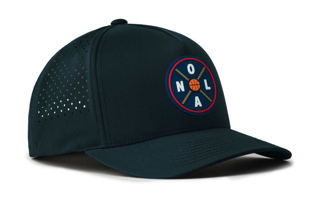 New Orleans Basketball Performance 5-Panel Hat  |  NOLA X Flexfit® Snapback