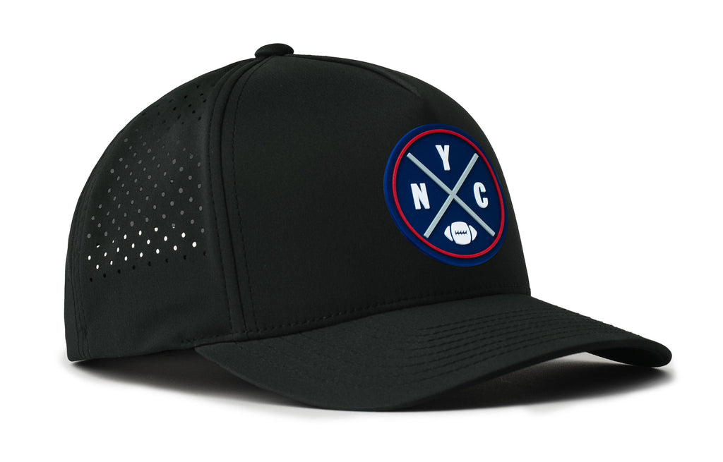 New York Football Performance 5-Panel Hat  |  Blue NYC X Flexfit® Snapback