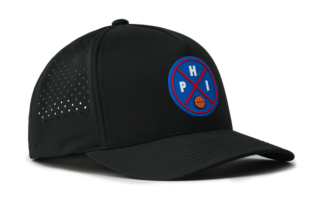 Philadelphia Basketball Performance 5-Panel Hat  |  PHI X Flexfit® Snapback