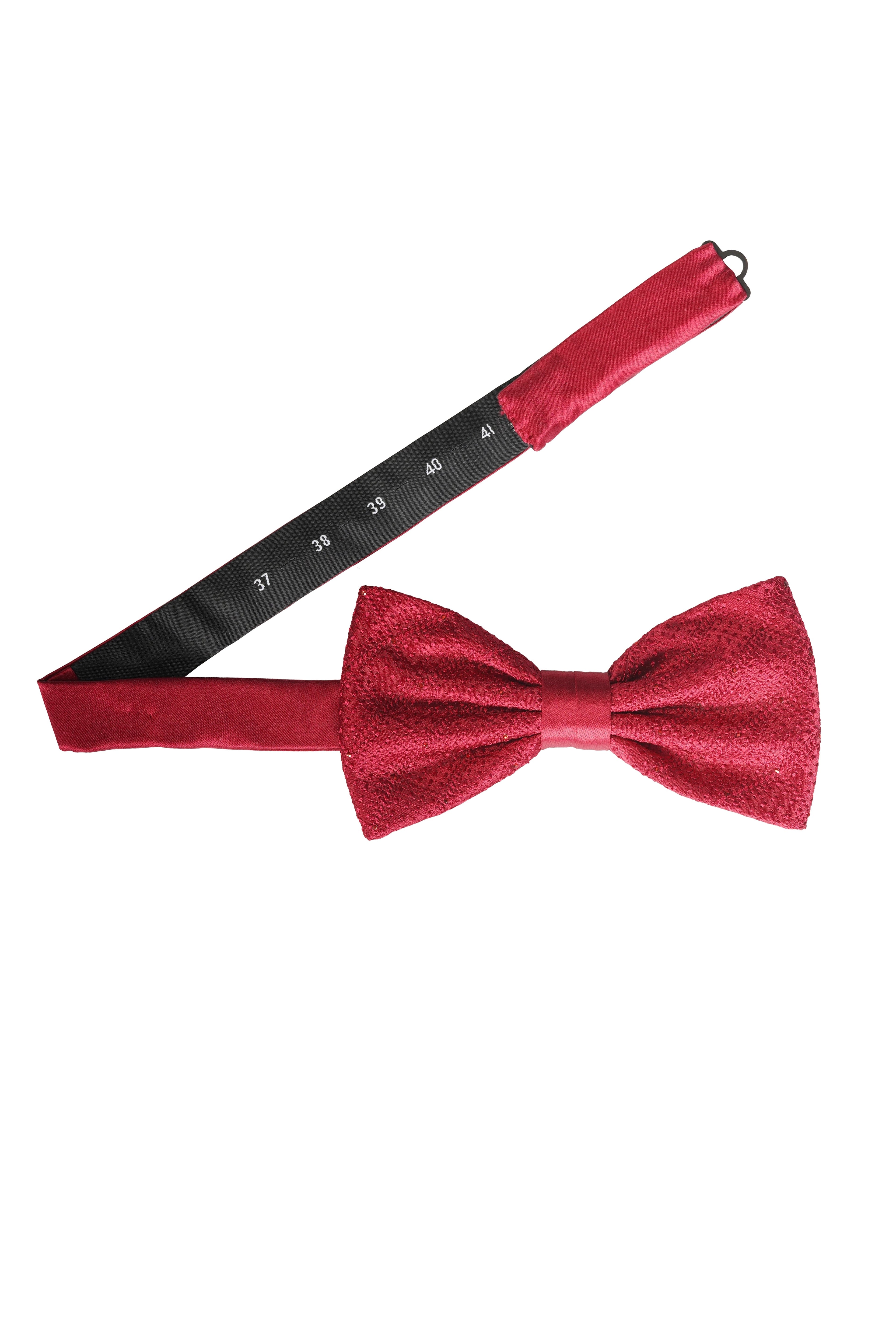 Stefano Ricci Embroidered Silk Bow Tie w/ Swarovski Crystals