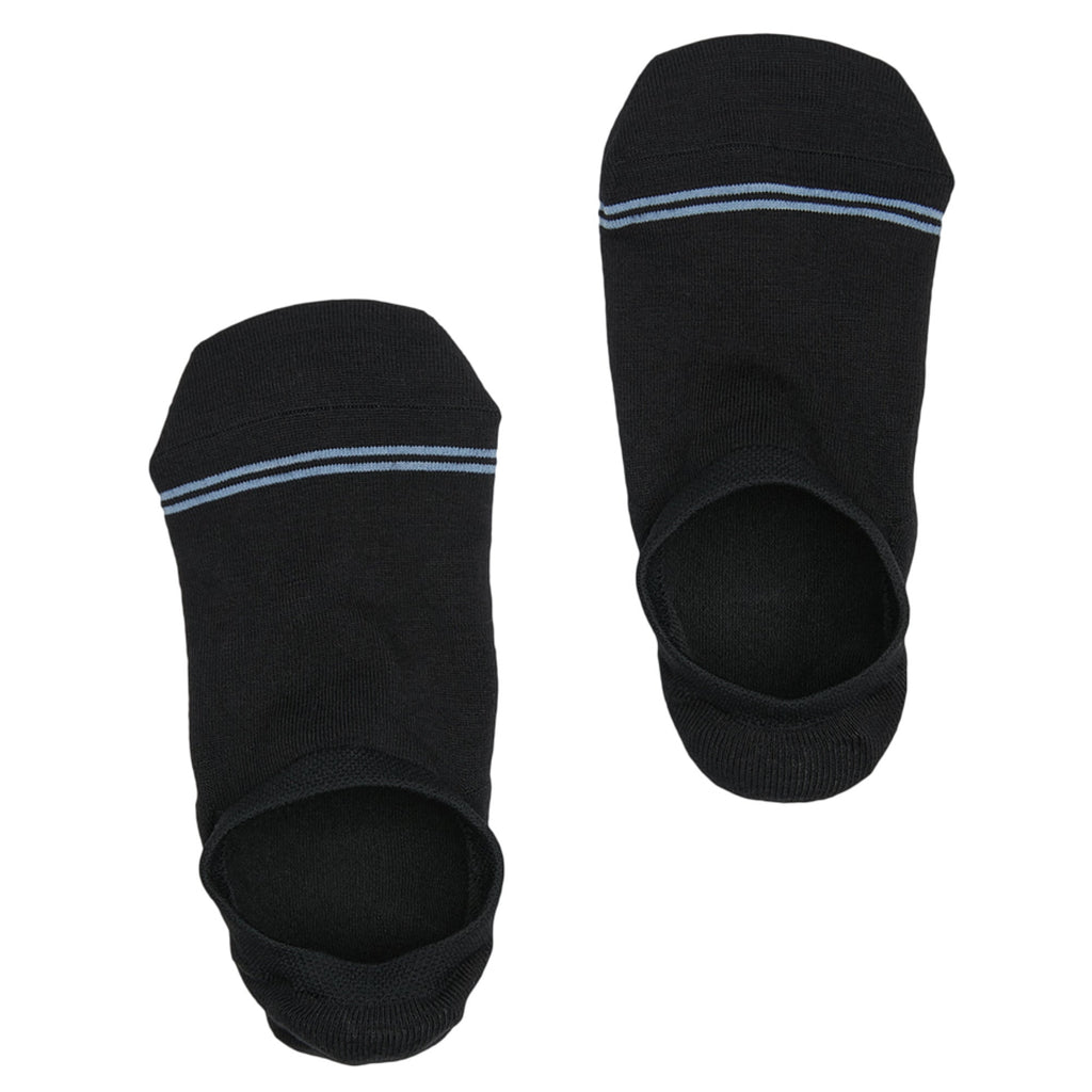 Luna Black No Show Socks - 6-Pack