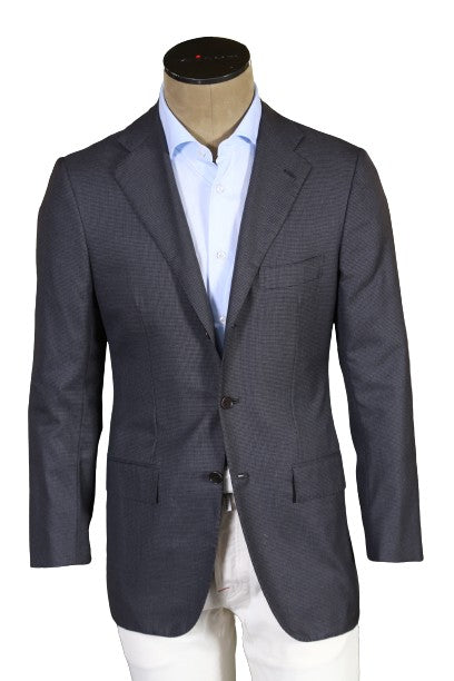 Kiton Solid Wool Sport Jacket