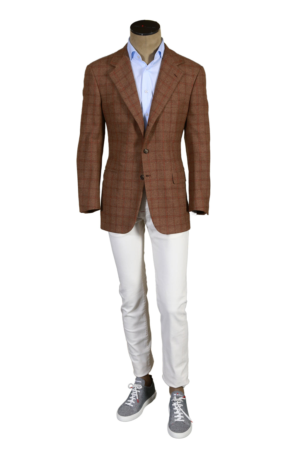 Brioni Checked Wool Sport Jacket