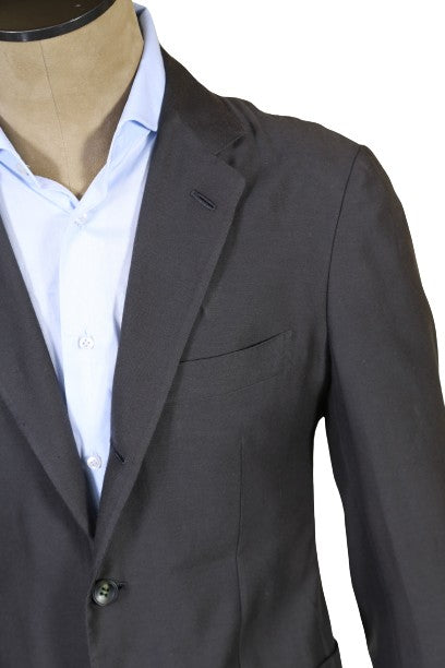 Kiton Solid Cotton-Cashmere Sport Jacket
