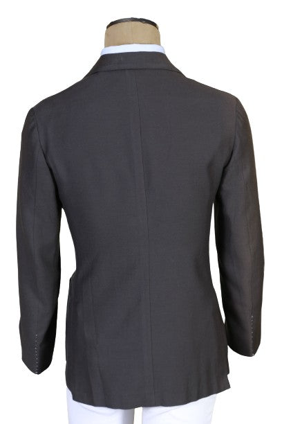 Kiton Solid Cotton-Cashmere Sport Jacket