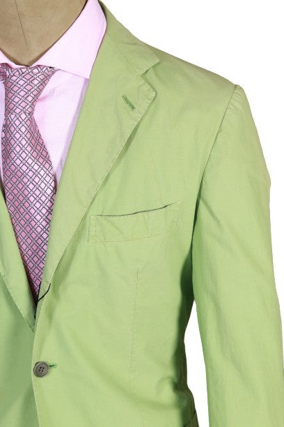 Kiton Solid Cotton Sport Jacket