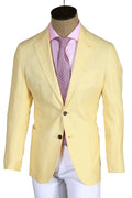 Sartorio Solid Silk-Linen-Wool Sport Jacket