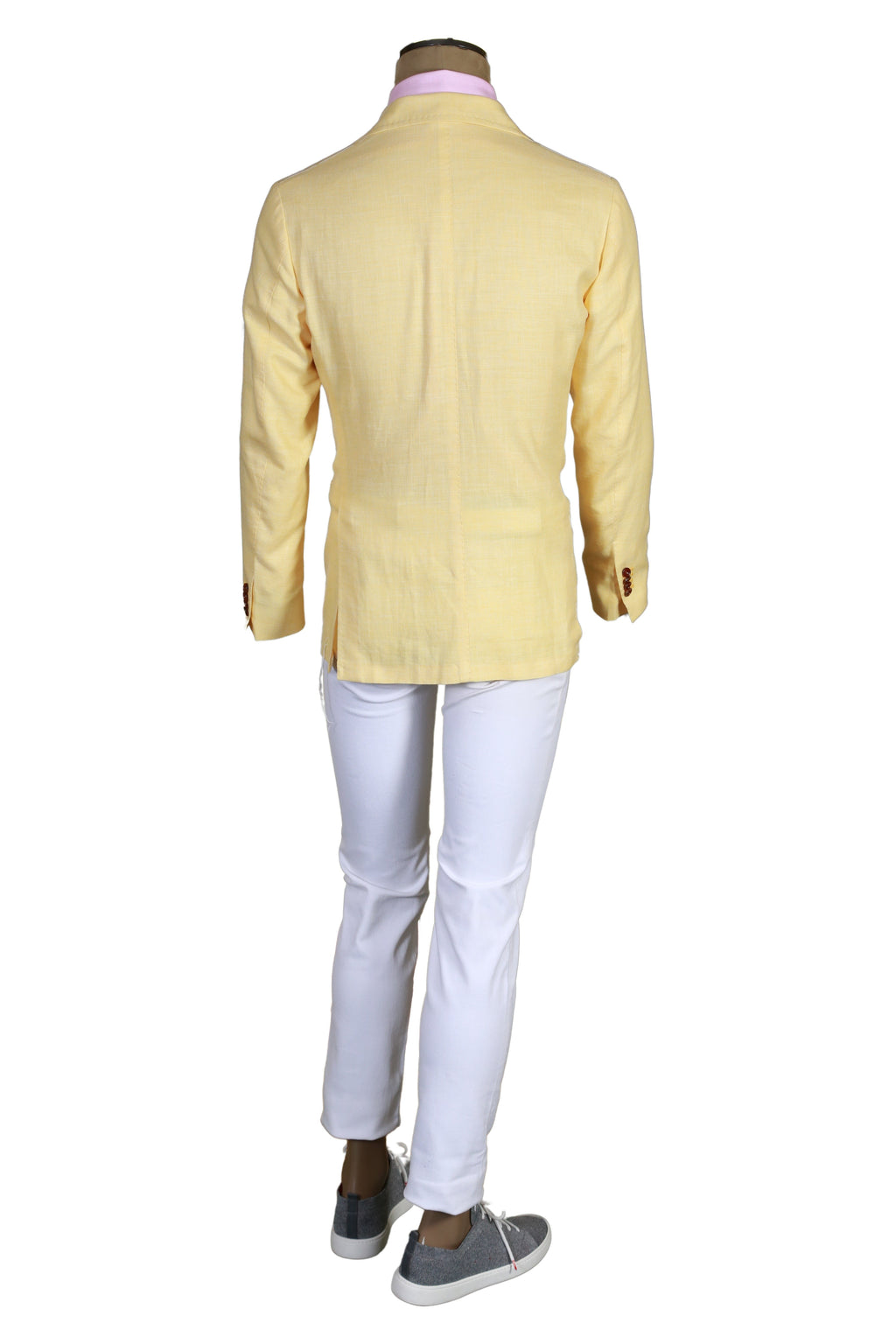 Sartorio Solid Silk-Linen-Wool Sport Jacket