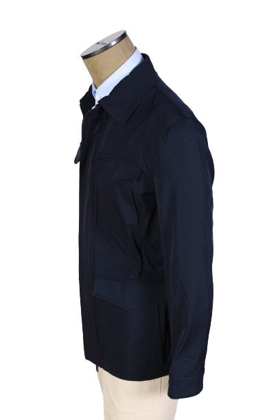 Kired by Kiton Solid Nylon Jacket