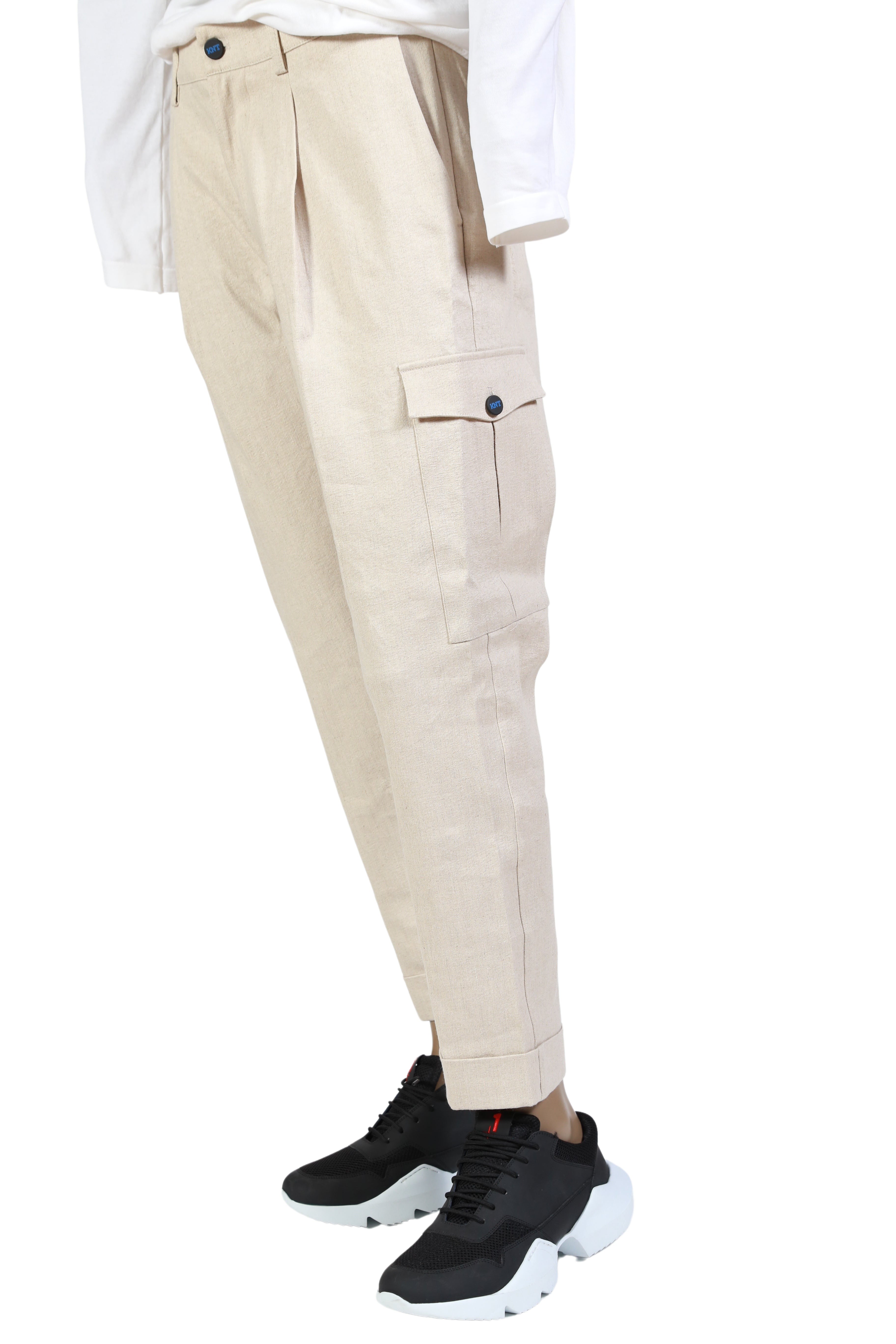 KNT by Kiton Wool Cargo Pants