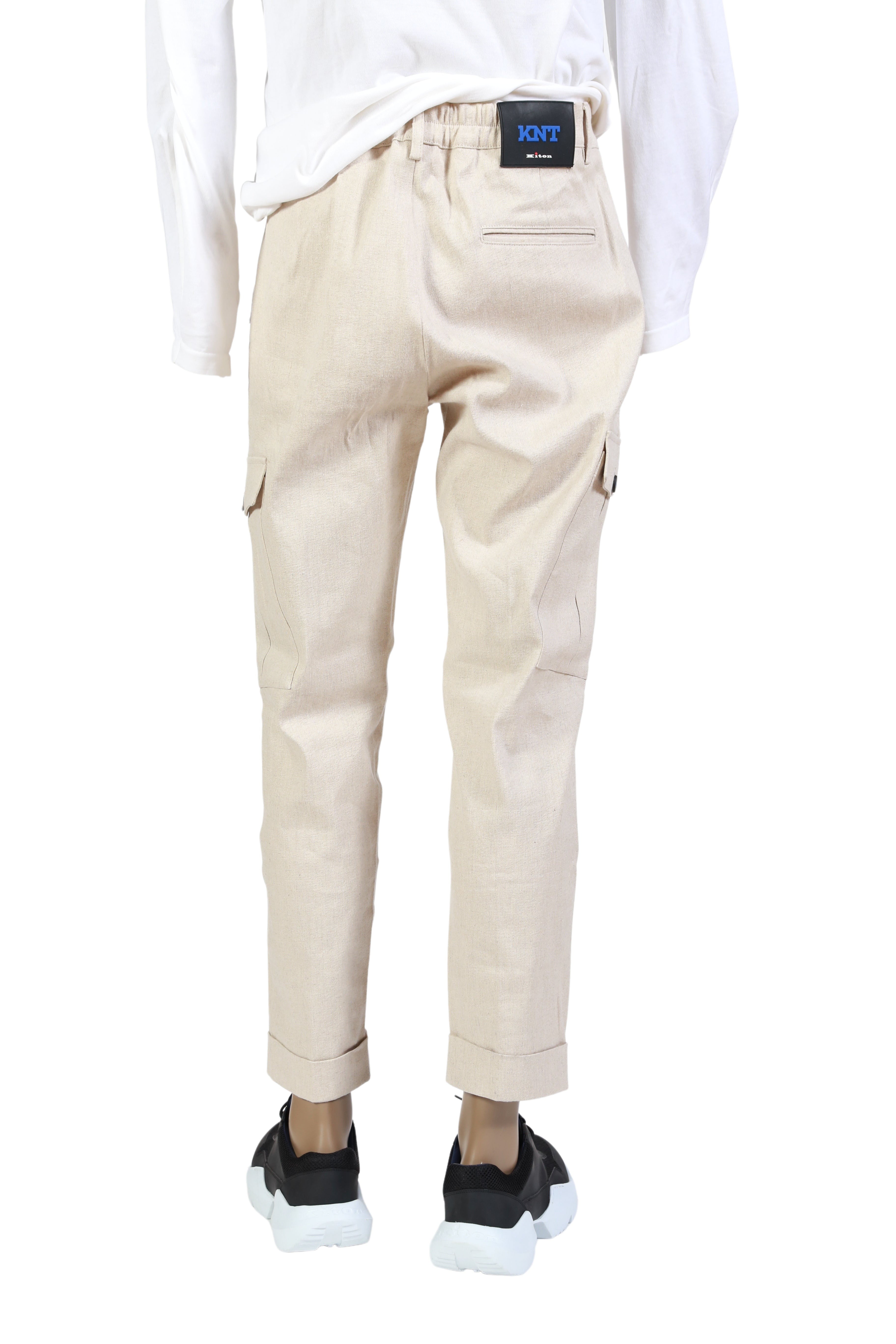 KNT by Kiton Wool Cargo Pants