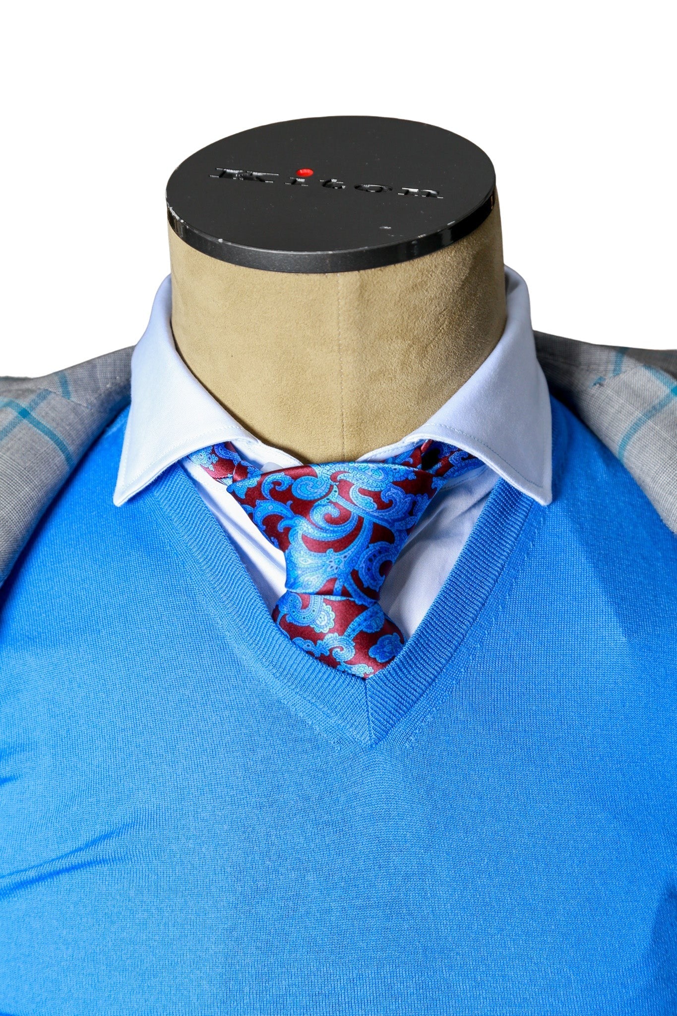 Carlo Barbera Checked Wool Suit (Super 170's Wool)