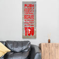 Push Yourself Gym Fitness Motivational Canvas Wall Art Men's Fitness Motivation Decor