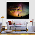 The Dream Is Free The Hustle Is Sold Separately Canvas Wall Art