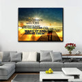 Wake Up And Chase Your Dreams Motivational Wall Art Canvas