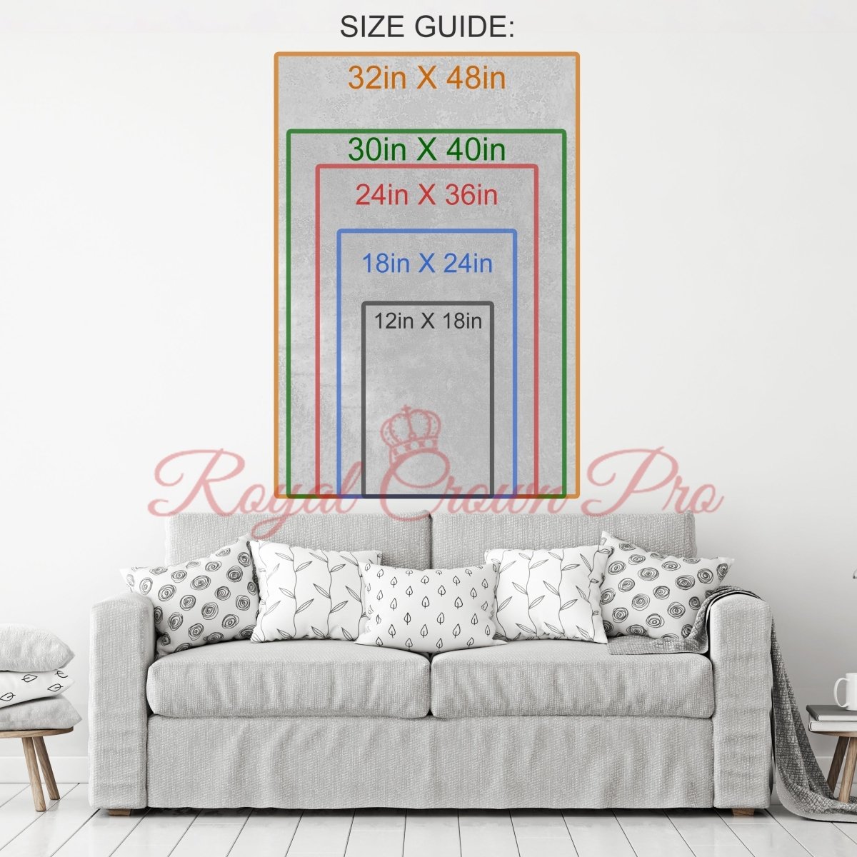 When You're Backed Against The Wall Canvas Wall Art, Suits Quote Vertical